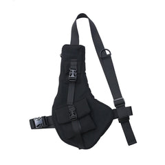 Tactical Chest Bag Hip-Hop Crossbody Pack Unisex Street Style Waist Bag