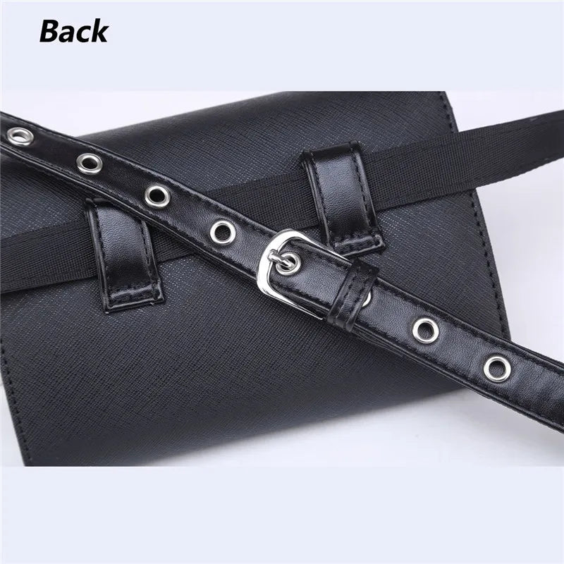 Leather Waist Bag for Running Fanny Pack