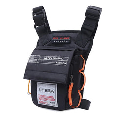 Men Canvas Drop Leg Bag Canvas Fanny Pack Waist Belt Bags Military Travel