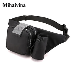 Waterproof Oxford Men's Chest Fanny Pack Waist Bags