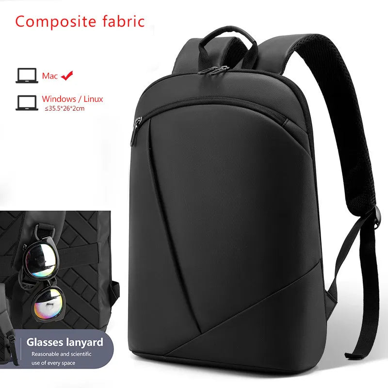 Slim Laptop Backpack 15.6 Inch Business Bag Men Women Office Work Backpack