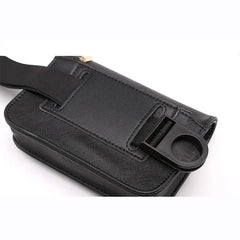 Leather Waist Pack Hip Belt Bum Pouch Men Bag