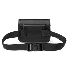 Leather Waist Pack Hip Belt Bum Pouch Men Bag
