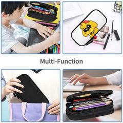 Anime Zipper Pen Bag School Gift