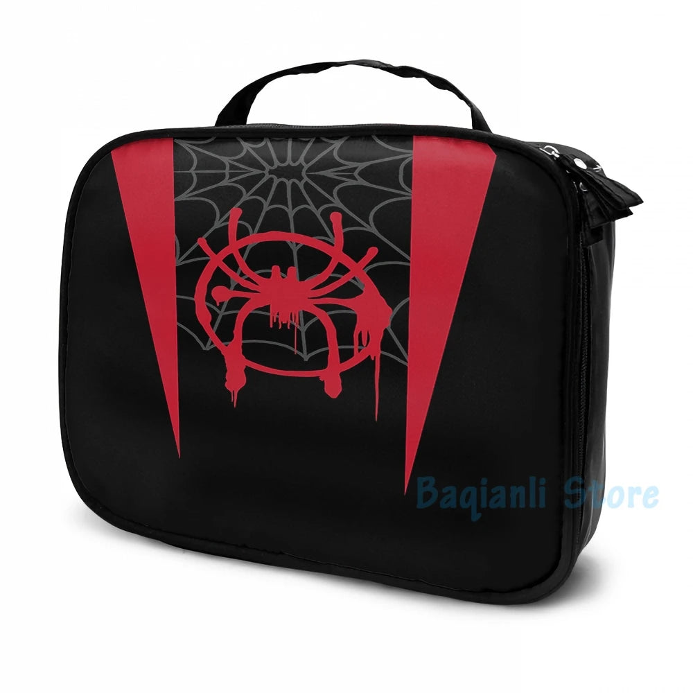 Miles Morales USB Charge Backpack School Travel Laptop Bag