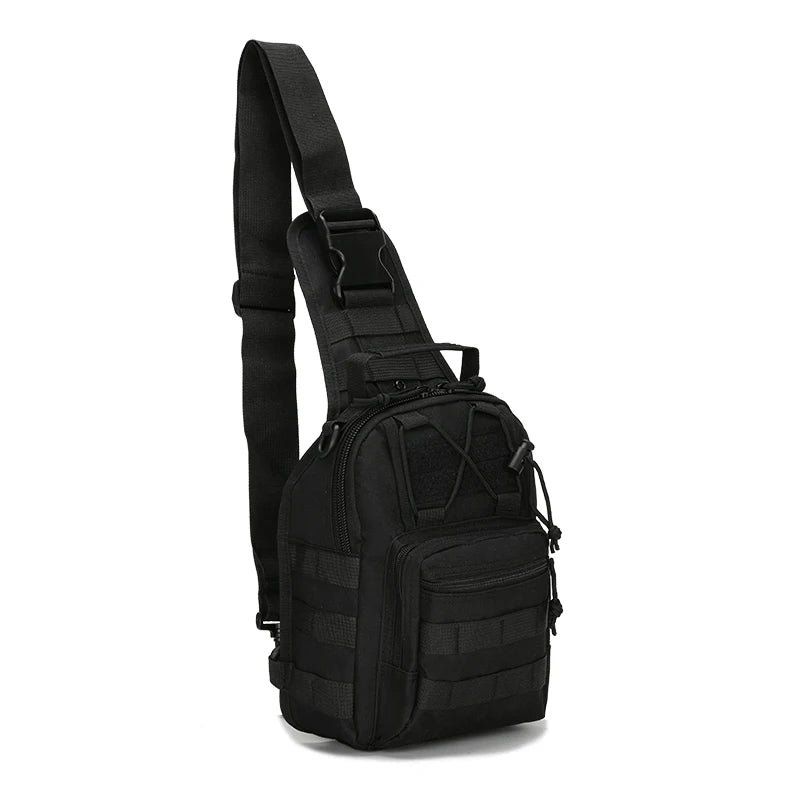 Military Molle Chest Bag Waterproof Nylon Camouflage Men Shoulder Crossbody Bag