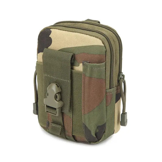 Military Molle Pouch Waist Bag Camo Waterproof Nylon Men Fanny Pack