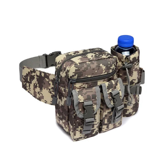 Tactical Waterproof Waist Fanny Pack Hip Shoulder Crossbody Bag
