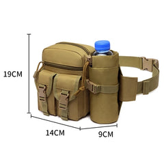 Tactical Waterproof Waist Fanny Pack Hip Shoulder Crossbody Bag