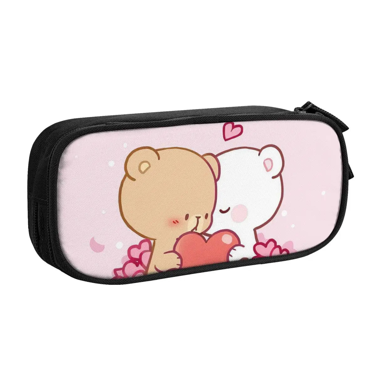 Milk And Mocha Pen Box Zipper Bag