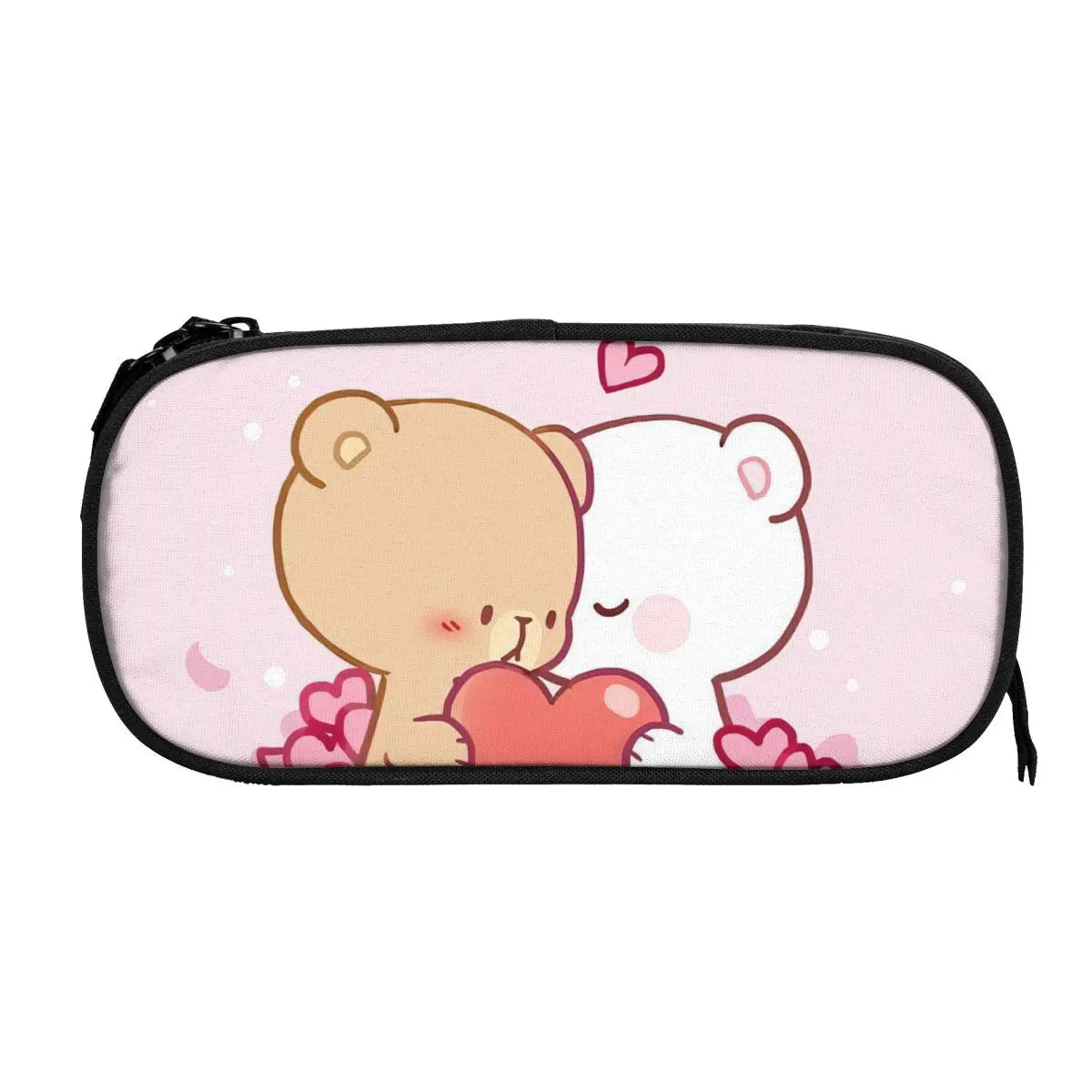 Milk And Mocha Pen Box Zipper Bag