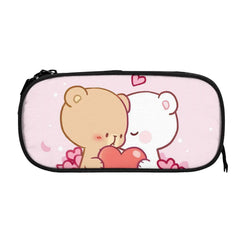 Milk And Mocha Pen Box Zipper Bag