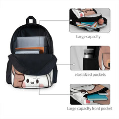 Milk And Mocha Together Backpacks Men's and Women's Bag