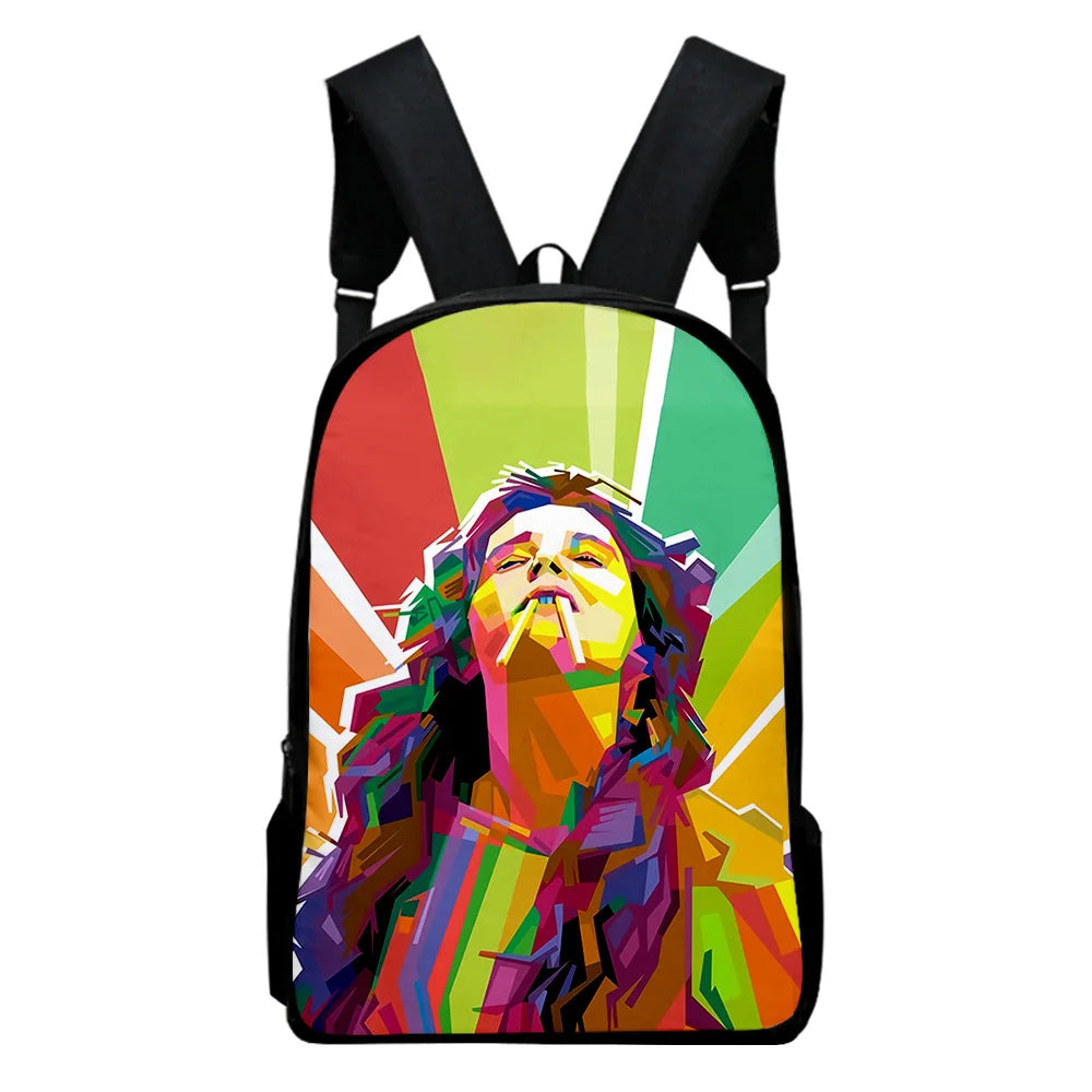 Millie Bobby Brown Backpack School Bag Adult Kids Bags Unisex