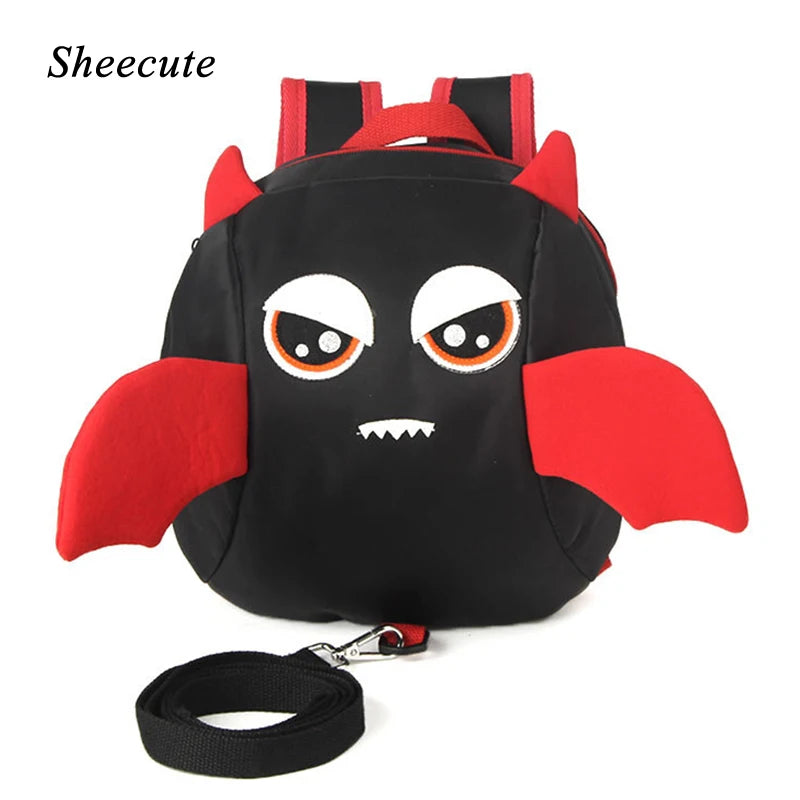 Mini Backpack Anti-lost Toddler Backpack Kindergarten School Bag Cartoon Angel