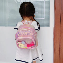 Sequin Leather Mini Backpack for Girls 2-5Y