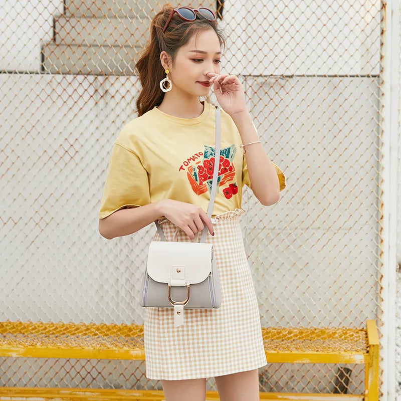 Mini Backpack Crossbody Bag for Women PU Leather Small Backpack