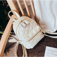 Mini Backpack Female PU Leather for Teen Girls