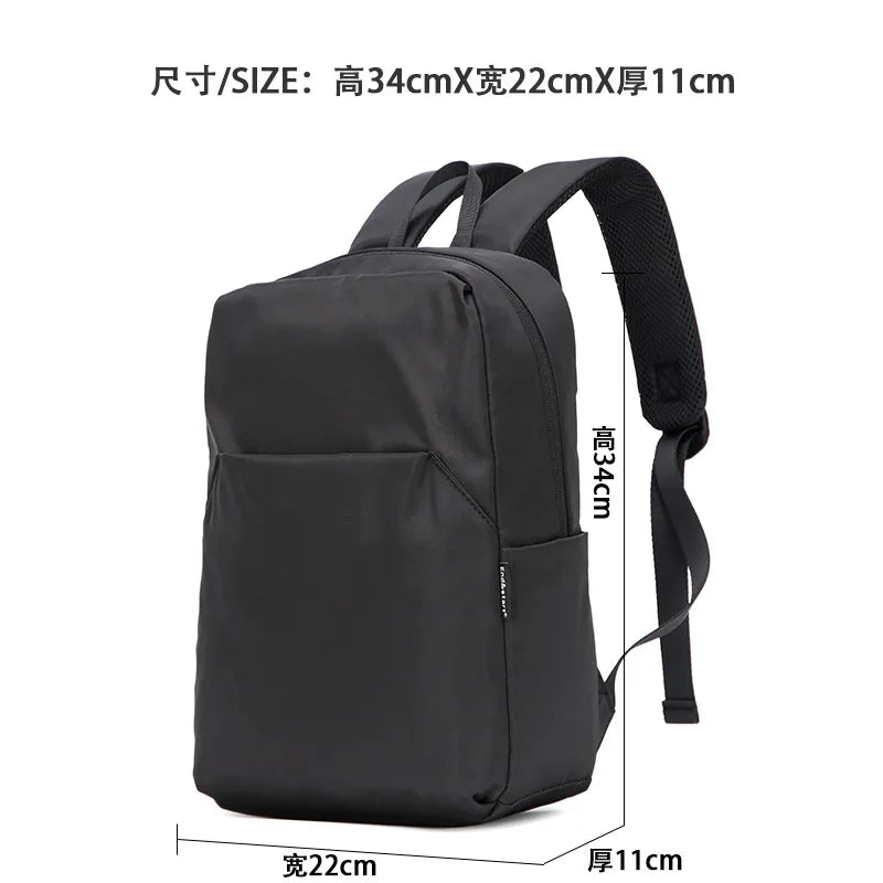 Japanese Style Mini Backpack Men's Lightweight Schoolbag