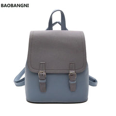 Mini Backpack Women PU Leather Shoulder Bag For Girls