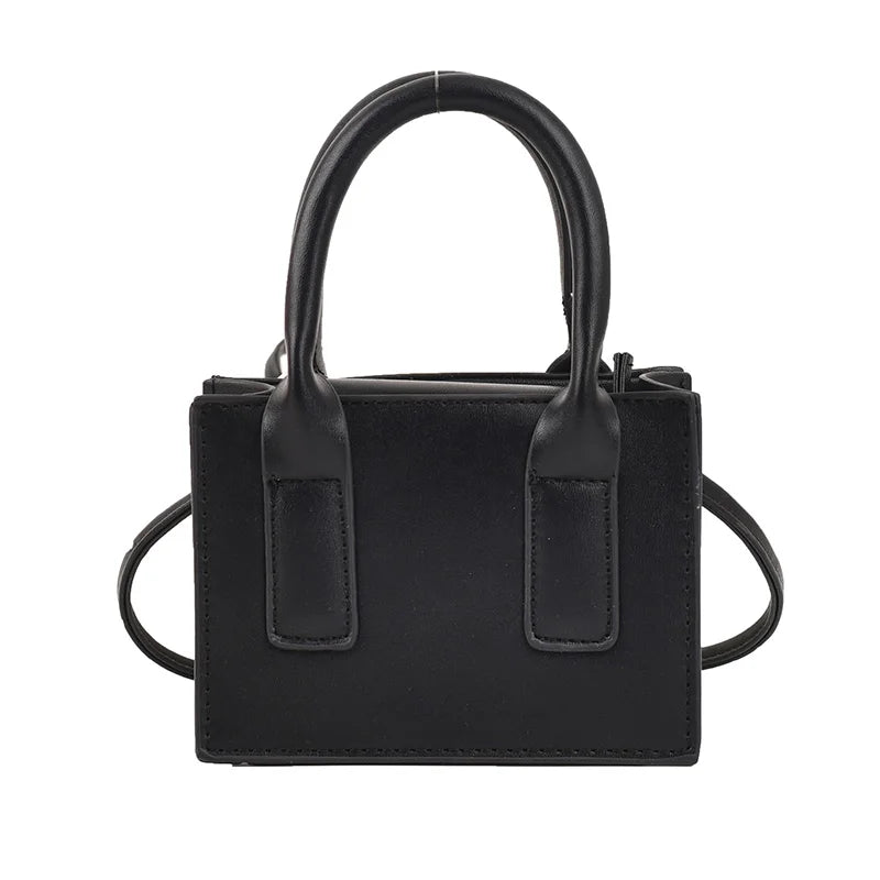 Mini Bag Crossbody Bag Pu Leather Small Desing Bag Messenger Packs Solid Women