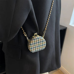 Vintage Mini Tote Bag Crossbody Shoulder Handbag