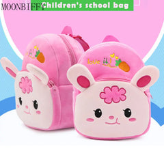 Cartoon Kids Plush Backpack Baby Toy Schoolbag Student Kindergarten Backpack