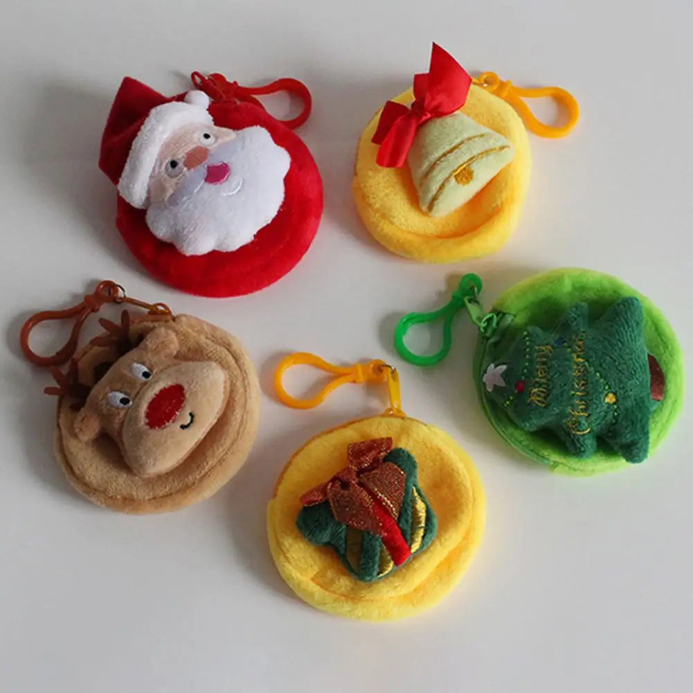 Deer Christmas Tree Gift Mini Bag - Small Size - Reusable