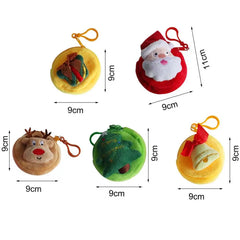 Deer Christmas Tree Gift Mini Bag - Small Size - Reusable