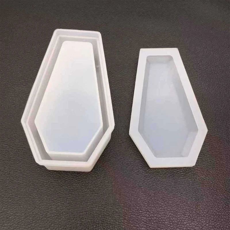 Mini Coffin Trinket Box Mold Resin Crystal Epoxy Silicone Mould