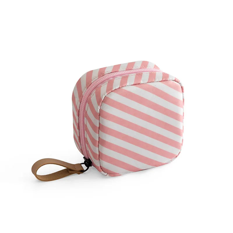 Mini Cosmetic Bag Flamingo Toiletry Storage Cactus Makeup Organizer