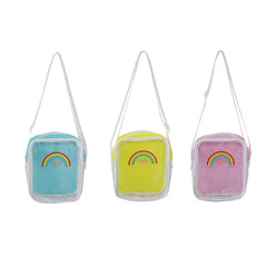 PVC Transparent Mini Crossbody Bag Small Shoulder Phone Pouch