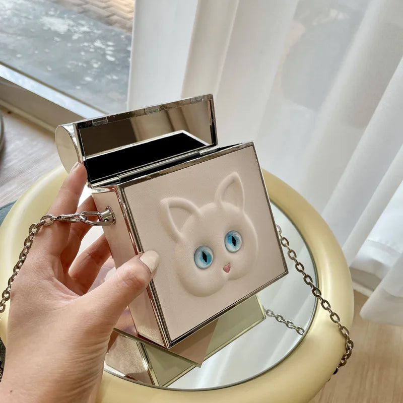 Mini Crossbody Bags For Women Leather Chain Small Shoulder Bag