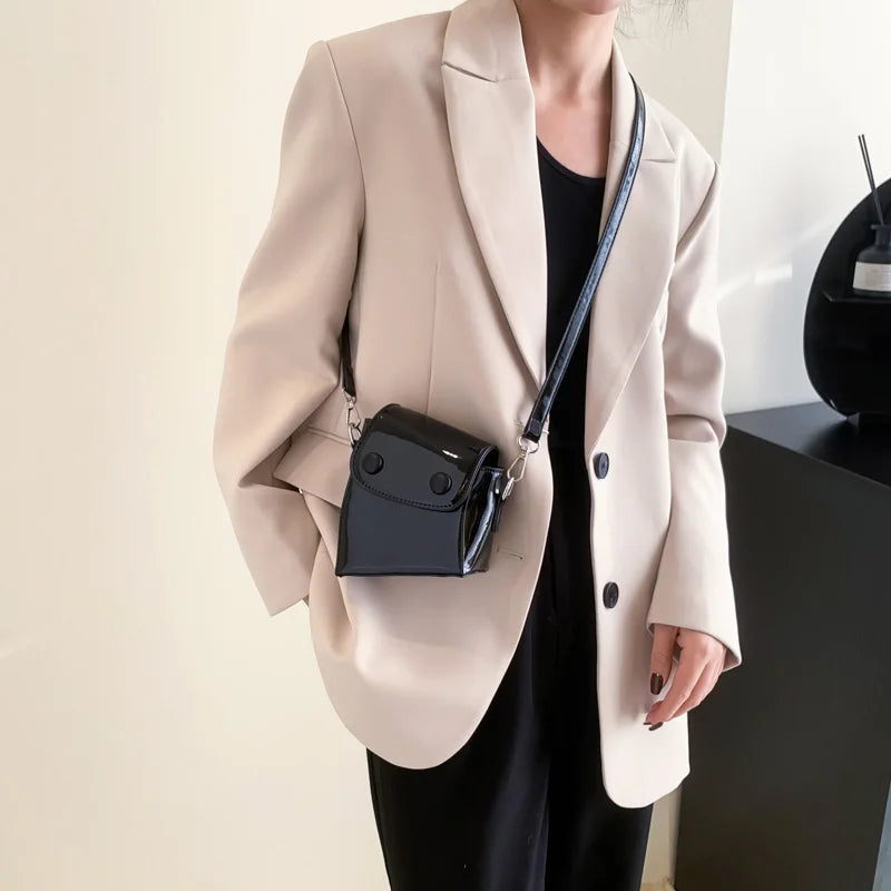 Spring Leather Shoulder Bag Female Handbags and Purses