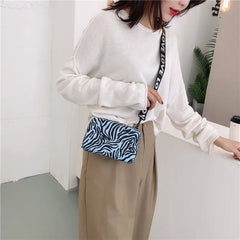 Women's Mini Crossbody Shoulder Bag PU Leather Square Phone Bag