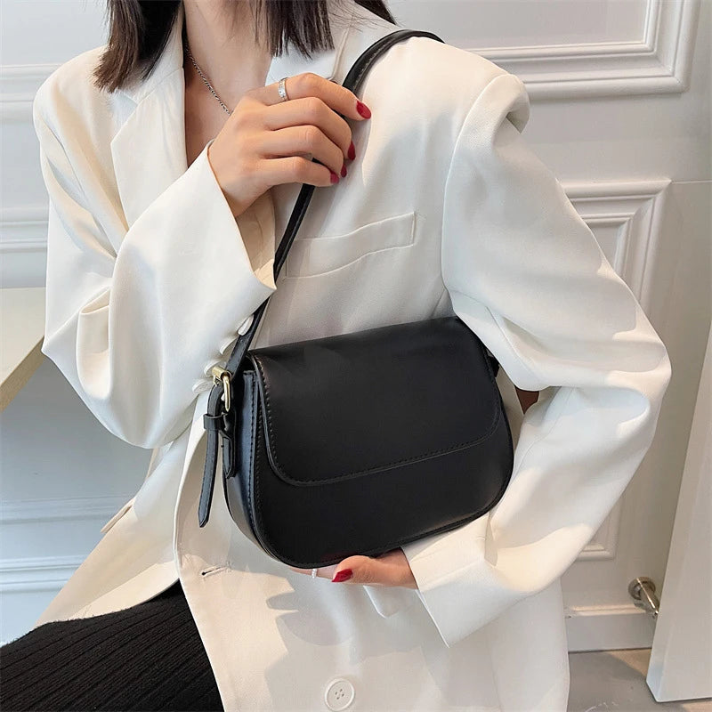 Vintage Mini Square Crossbody Bag for Women