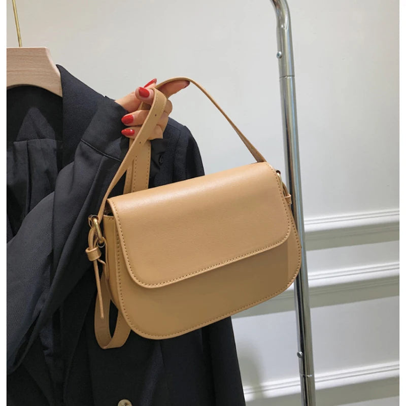 Vintage Mini Square Crossbody Bag for Women