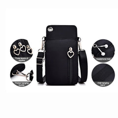 Mini Phone Bag Crossbody with Headphone Hole
