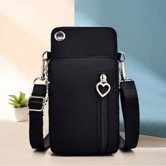 Mini Phone Bag Crossbody with Headphone Hole