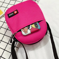 Canvas Mini Mobile Phone Bag Small Bag Men and Women Messenger Bag