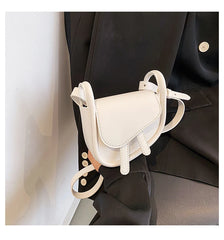 Women's PU Leather Crossbody Bag Spring Handbag Solid Shoulder Bag