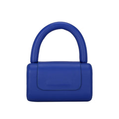 Green PU Leather Top Handle Crossbody Bag for Women