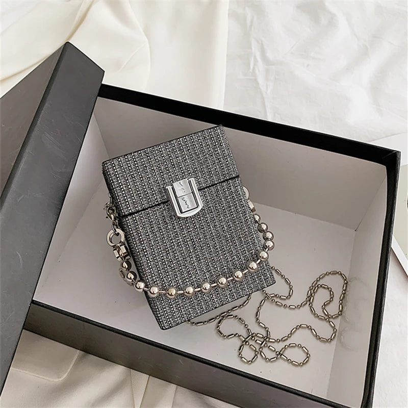 Mini Purse Chain Crossbody Bag Box Women Handbag