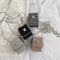 Mini Purse Chain Crossbody Bag Box Women Handbag