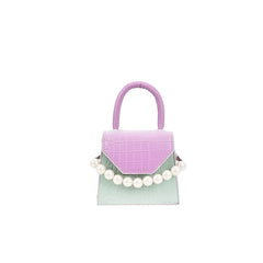 Mini Crossbody Bag Crocodile Pattern Shoulder Handbag