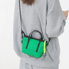 Reflective Strip Mini Shoulder Bag Mobile Phone Crossbody Tote