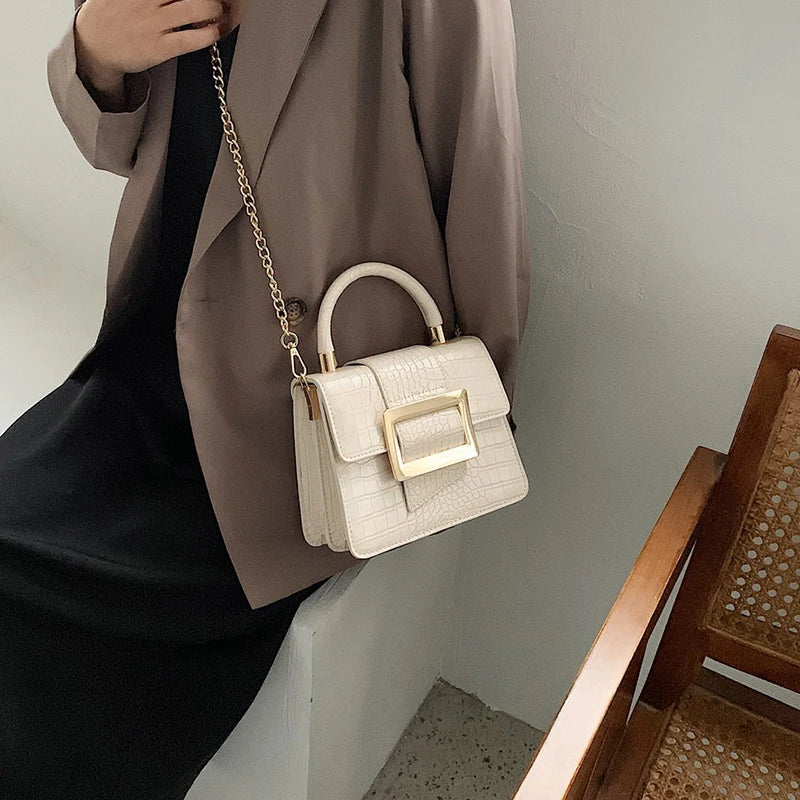 Stone Pattern Totes Women Crossbody Messenger Handbags Lady Travel Bag