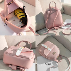 Mini Women Backpack Small Shoulder Bags Bow Children Backpack