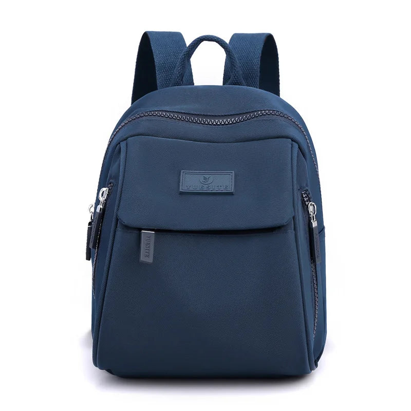 Mini Anti-theft Waterproof Nylon Women Backpack