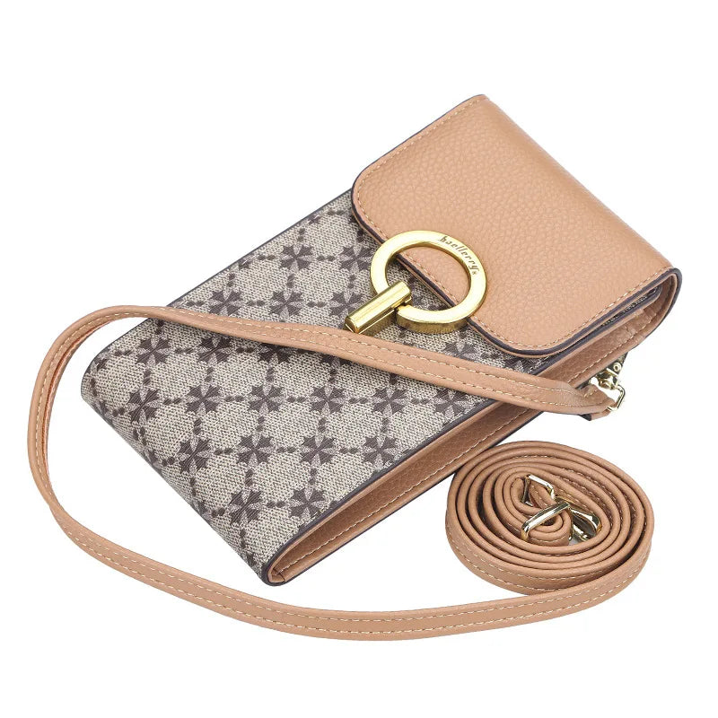 Mini Messenger Bags Metal Lock Female Bag Phone Pocket Women Bags